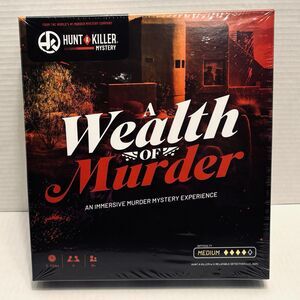 Hunt A Killer Mystery A Wealth of Murder Board New Sealed